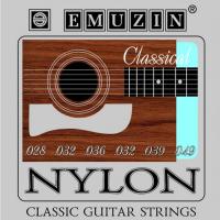 Изображение EMUZIN 6С371 Струны для классической гитары, посеребр.