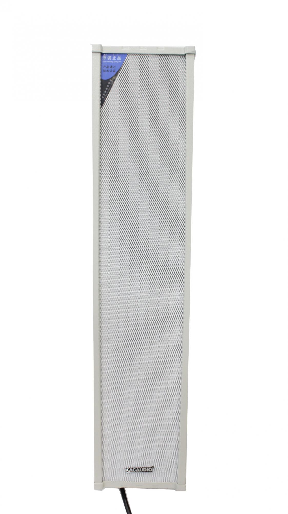 Изображение KACAUDIO Настенные трансляционные динамики 60 W, прямоугольные высокие белые, всепогодные