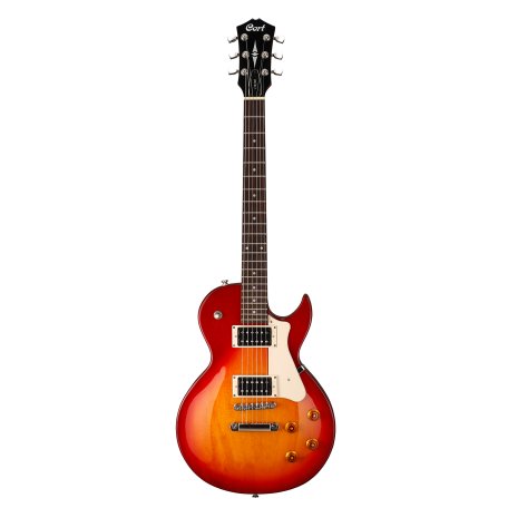 Cort CR100-CRS Classic Rock Электрогитара, красный санберст Изображение Cort CR100-CRS Classic Rock Электрогитара, красный санберст