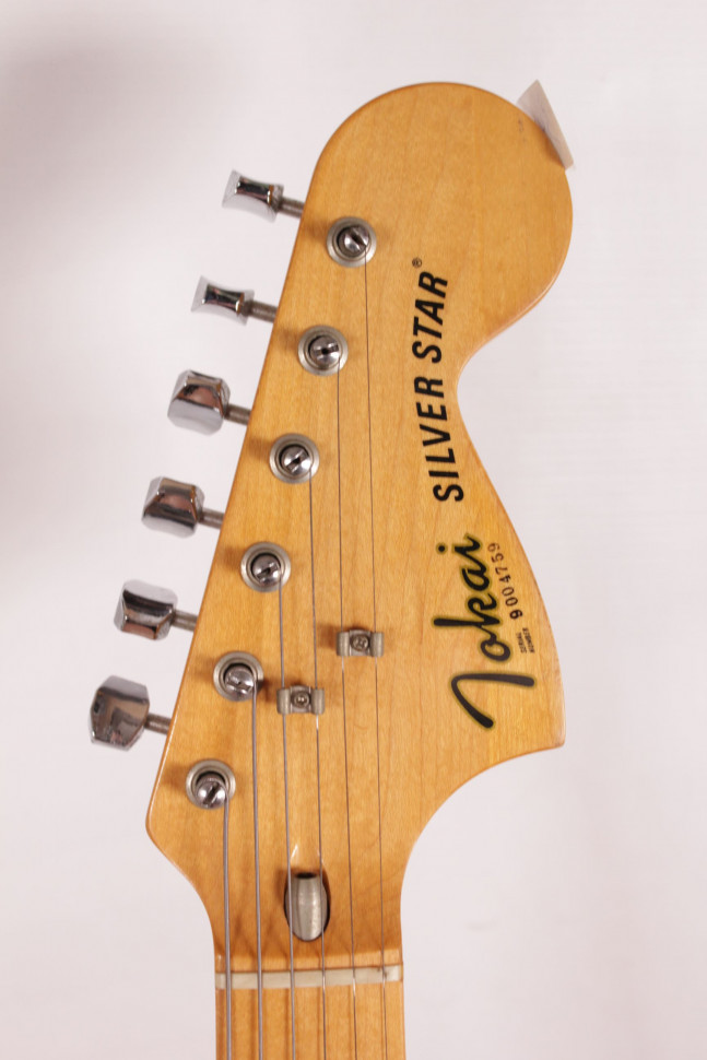 Tokai Silver Star SS-36 Stratocaster Japan Электрогитара б/у, s/n 9004759, HH, черный, гриф на 3х бо Изображение Tokai Silver Star SS-36 Stratocaster Japan Электрогитара б/у, s/n 9004759, HH, черный, гриф на 3х бо