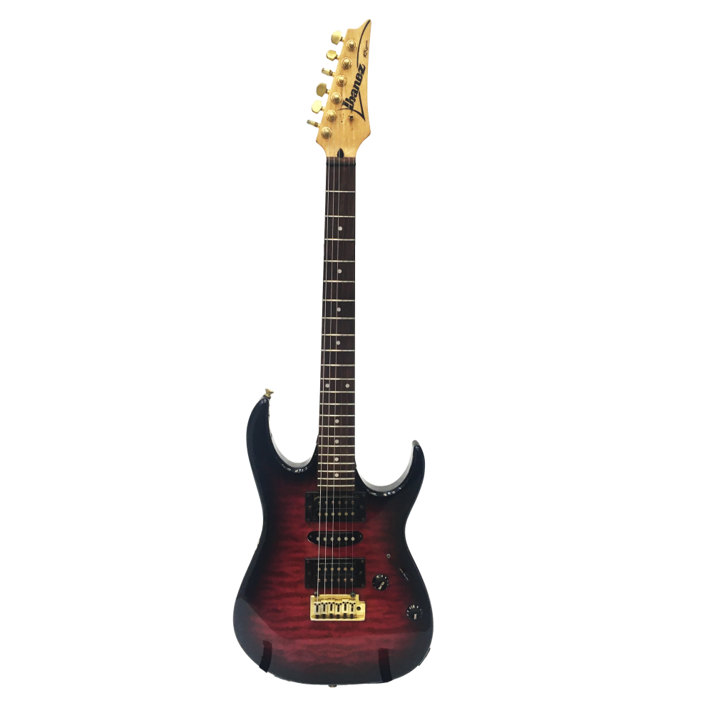 IBANEZ RX Series Made In Japan Электрогитара б/у, HSH, s/n: 5110291, Волнистый топ, красный санберст Изображение IBANEZ RX Series Made In Japan Электрогитара б/у, HSH, s/n: 5110291, Волнистый топ, красный санберст
