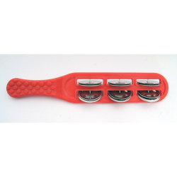 Изображение FLEET FLT-G16-2R Бубенцы плоские на пластиковой красной ручке, 6 пар