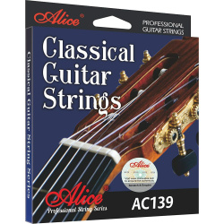 Изображение ALICE AC139-H Комплект струн для классической гитары, сильное натяжение, посеребренные