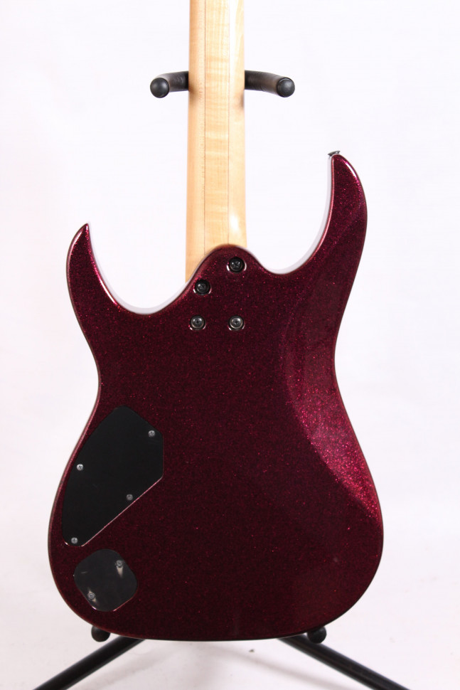 IBANEZ RGA121 PRESTIGE TEAM J.CRAFT HH, s/n F0812541, Электрогитара Б/У, pink sparkle, фиксированный Изображение IBANEZ RGA121 PRESTIGE TEAM J.CRAFT HH, s/n F0812541, Электрогитара Б/У, pink sparkle, фиксированный