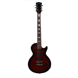 Изображение Grass Roots Les Paul Luna Sea Innoran Электрогитара б/у, HSS, красный Sunburst