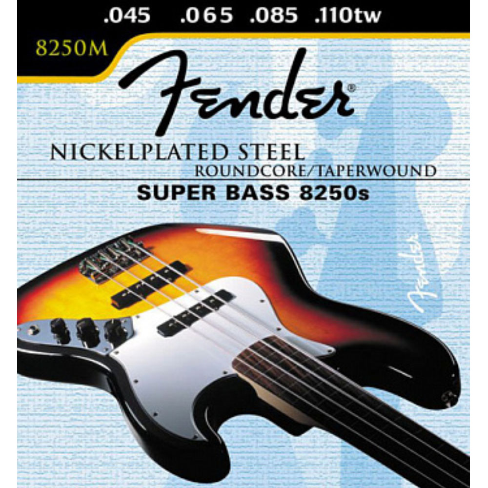 Изображение FENDER 8250M 045-110 Струны для бас-гитары 