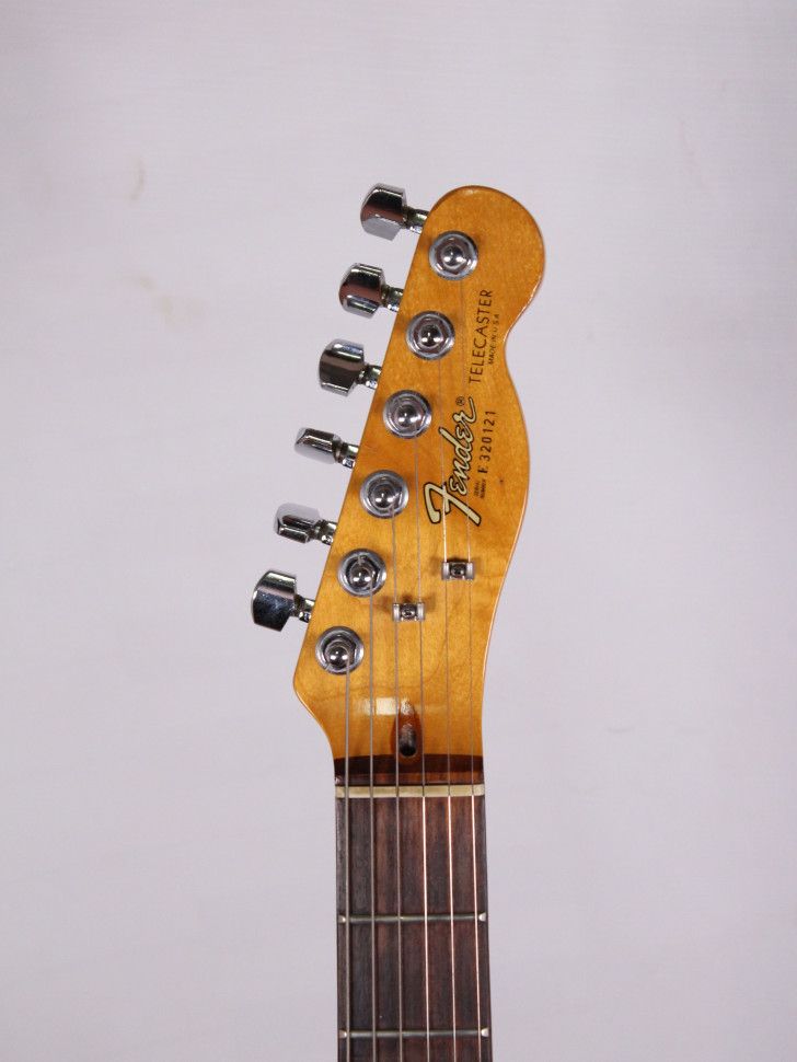 FENDER USA TELECASTER 1984 Электрогитара б/у, s/n E320121, tobacco burst, белый пикгард Изображение FENDER USA TELECASTER 1984 Электрогитара б/у, s/n E320121, tobacco burst, белый пикгард