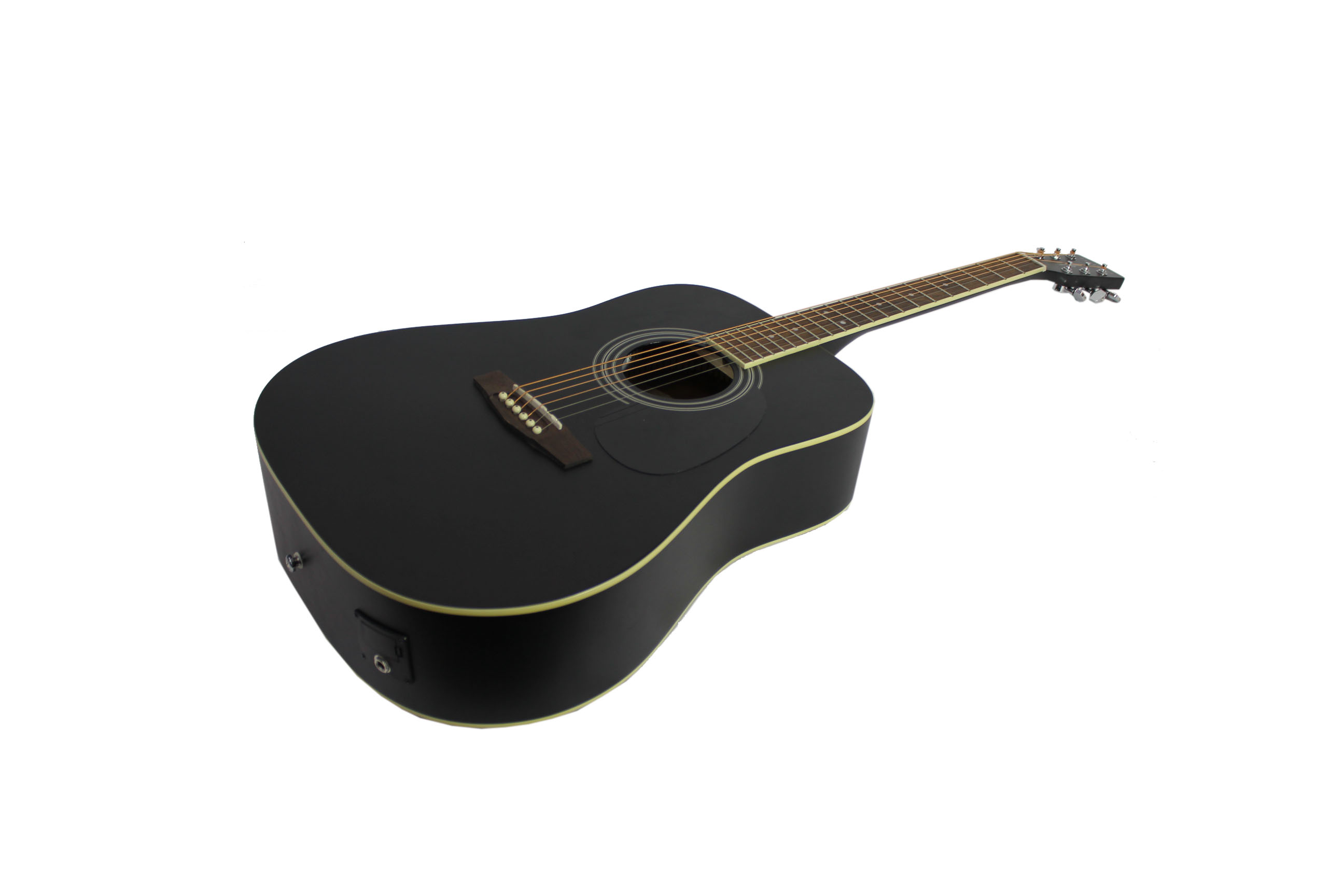 Изображение PARKWOOD W81E-BKS Электроакустическая гитара, черная + ЧЕХОЛ