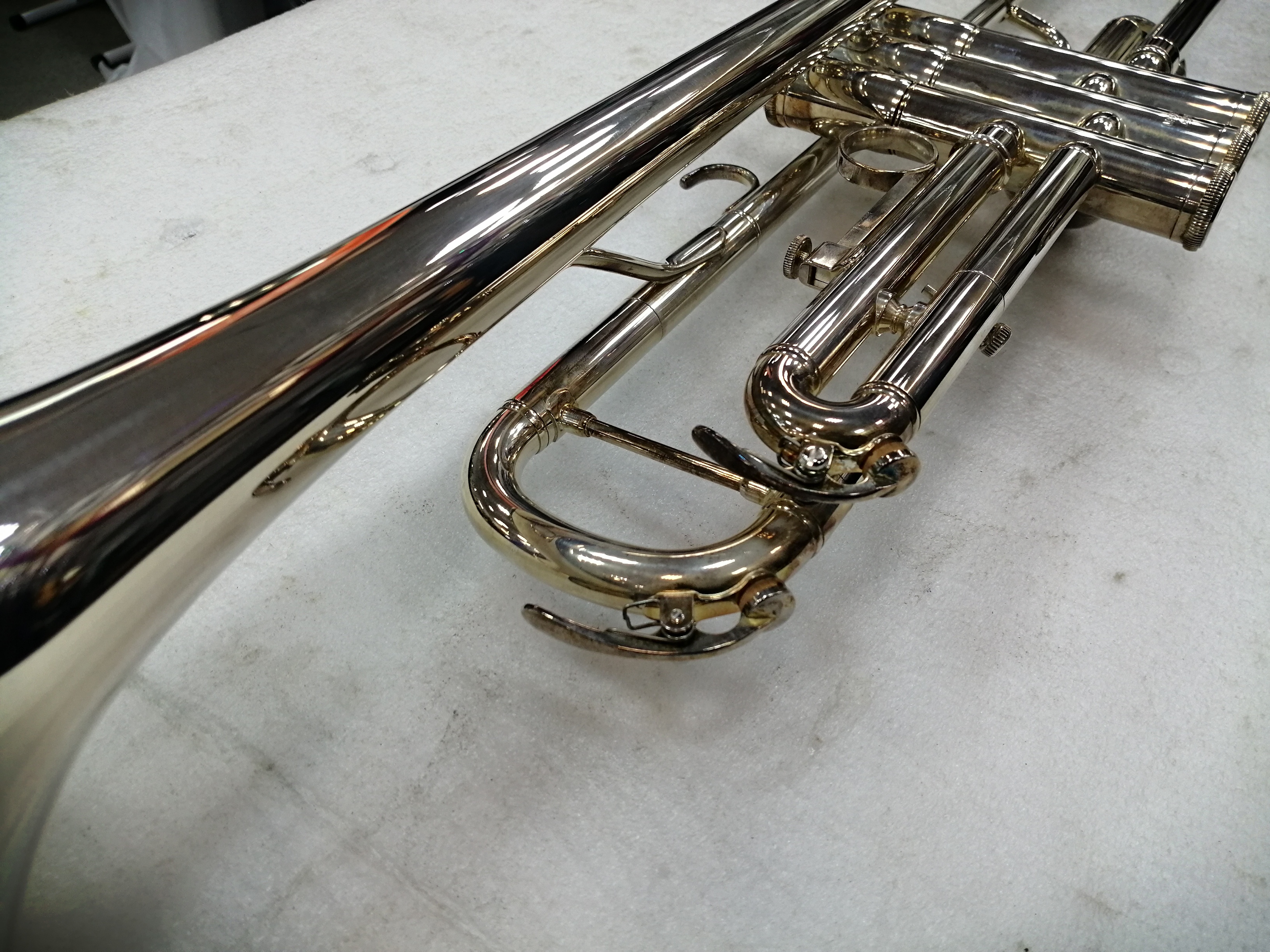 Изображение YAMAHA YTR-3335 Труба Б\У, Серебро s\n:C59440, +Кейс, салфетка, Jupiter7c, Yamaha 11B4