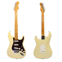 Изображение FENDER USA Art Esparza Master built 1954 Электрогитара Б/У, кремовый страт + кейс, S/N: AE340