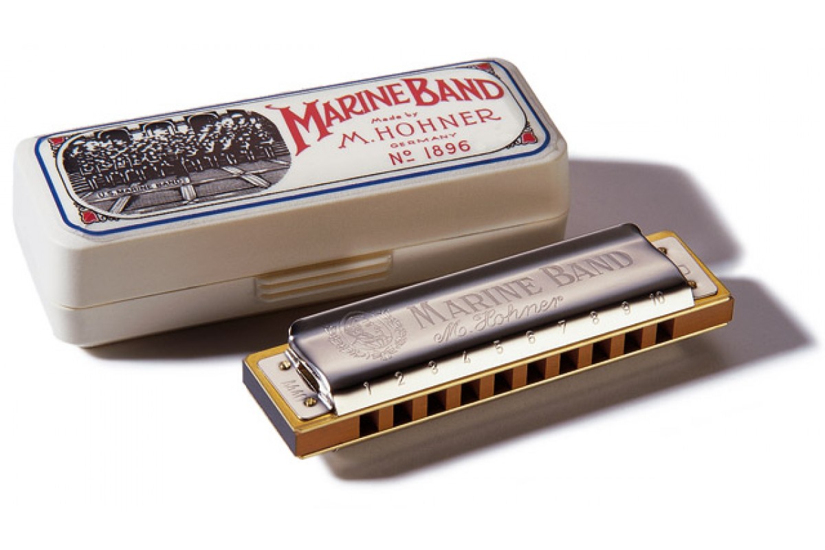 Изображение HOHNER M1896116 Губная гармошка MARINE BAND 1896/2