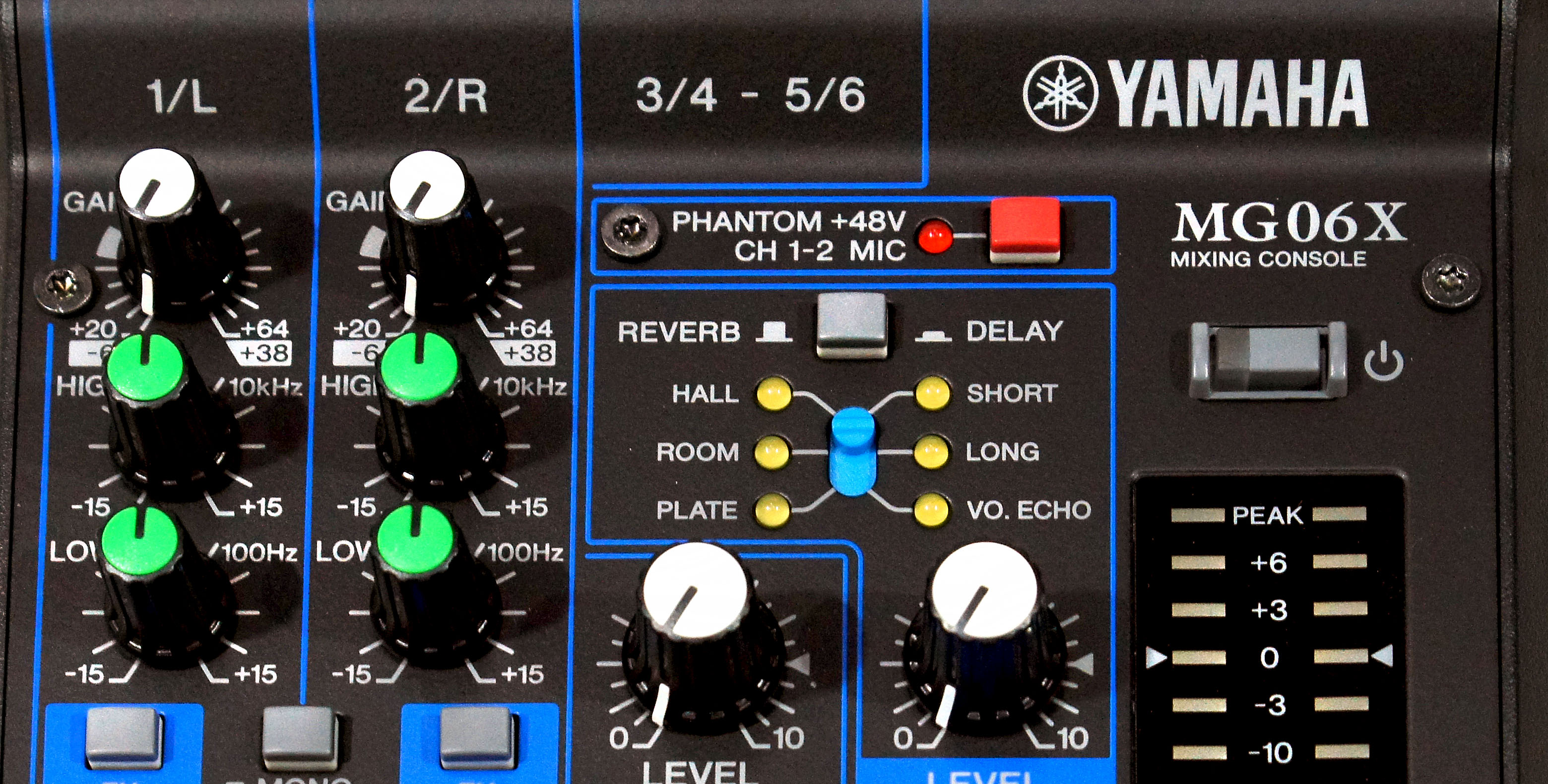 Изображение YAMAHA MG-06X Микшерный пульт 6 кан. 2 микр.лин