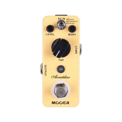 Изображение Mooer Acoustikar мини-педаль эмулятор акустической гитары