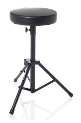 Изображение BESPECO DT5 Стул барабанщика, круглое сидение, высота: 58- 63 см; ножки: складывающиеся