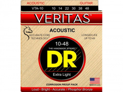 Изображение DR VTA-10 VERITAS струны для акустической гитары 010-048
