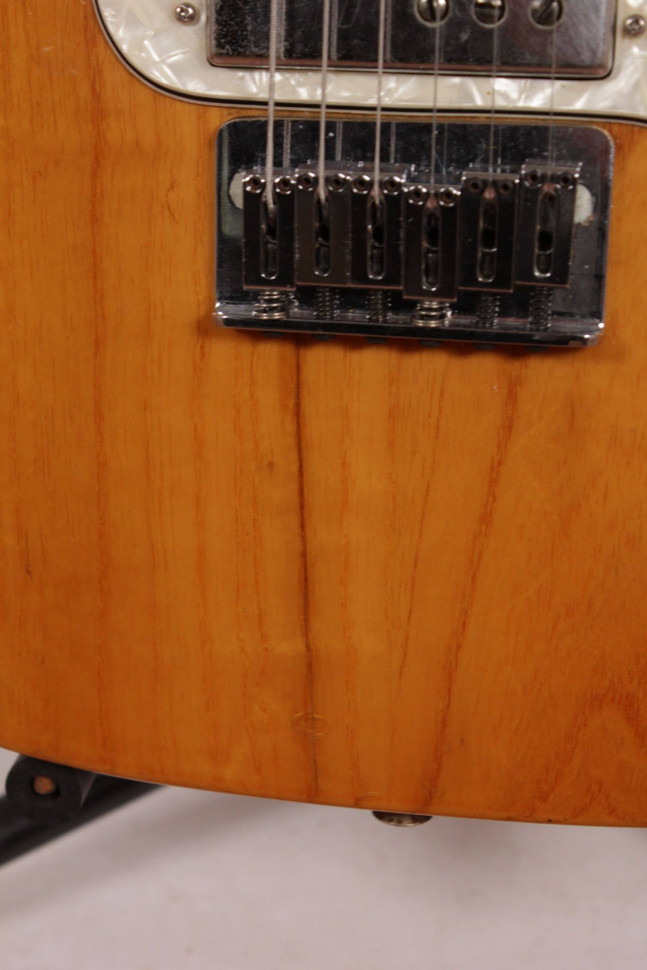 Fender Telecaster Thinline USA 1974, Электрогитара Б/У, s/n 561528, HH, цвет натуральный Изображение Fender Telecaster Thinline USA 1974, Электрогитара Б/У, s/n 561528, HH, цвет натуральный