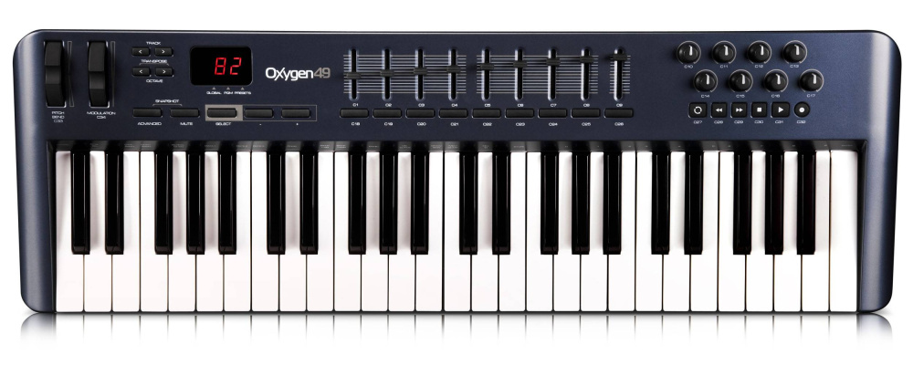 Изображение M-AUDIO OXYGEN 49 MIDI-клавиатура