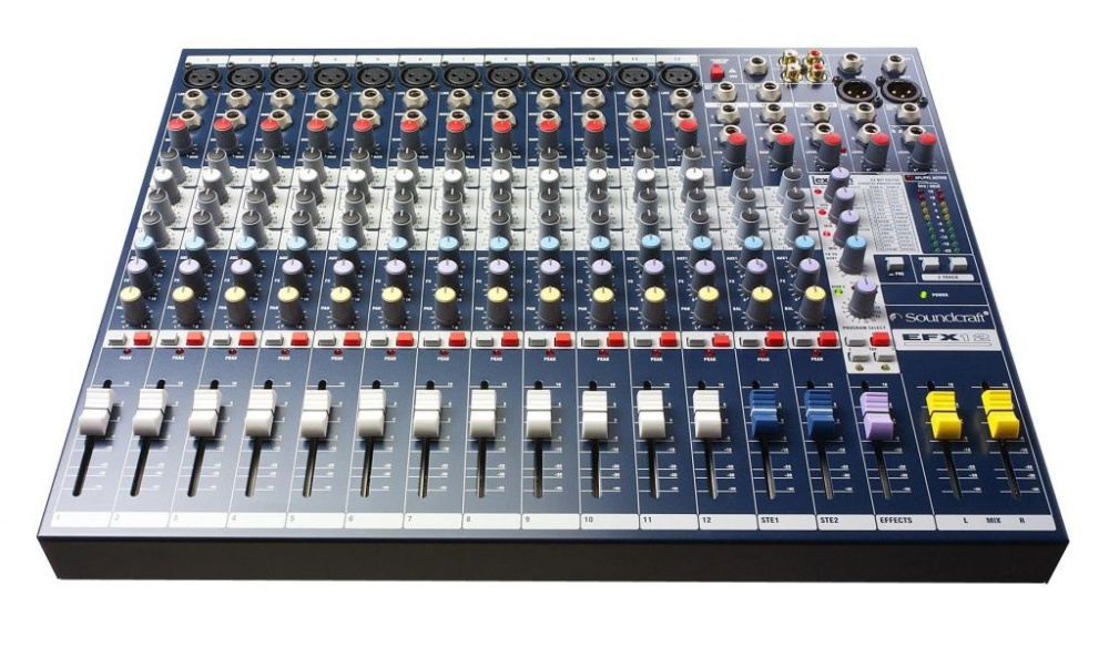 Изображение SOUNDCRAFT EFX12 Микшерная консоль