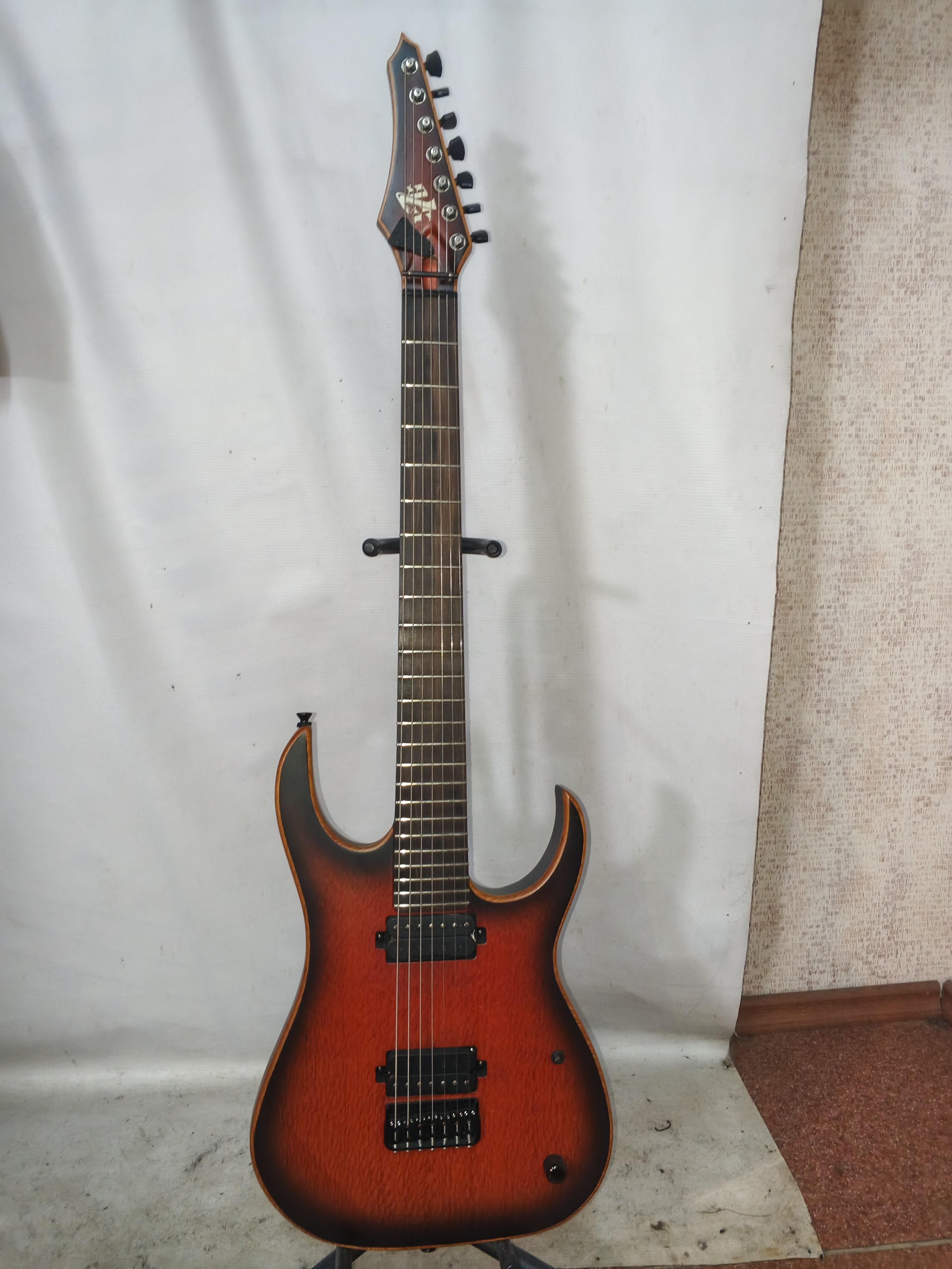 Изображение Strictly 7 Guitars Cobra Spl7 Электрогитара б/у, HH, Flame Sunburst