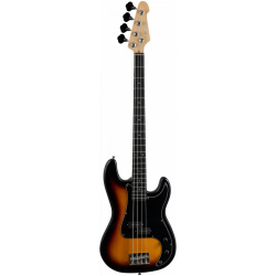 Изображение VESTON PB-SB Precision bass бас-гитара электрическая. 4 струны, корпус тополь, цвет санберст