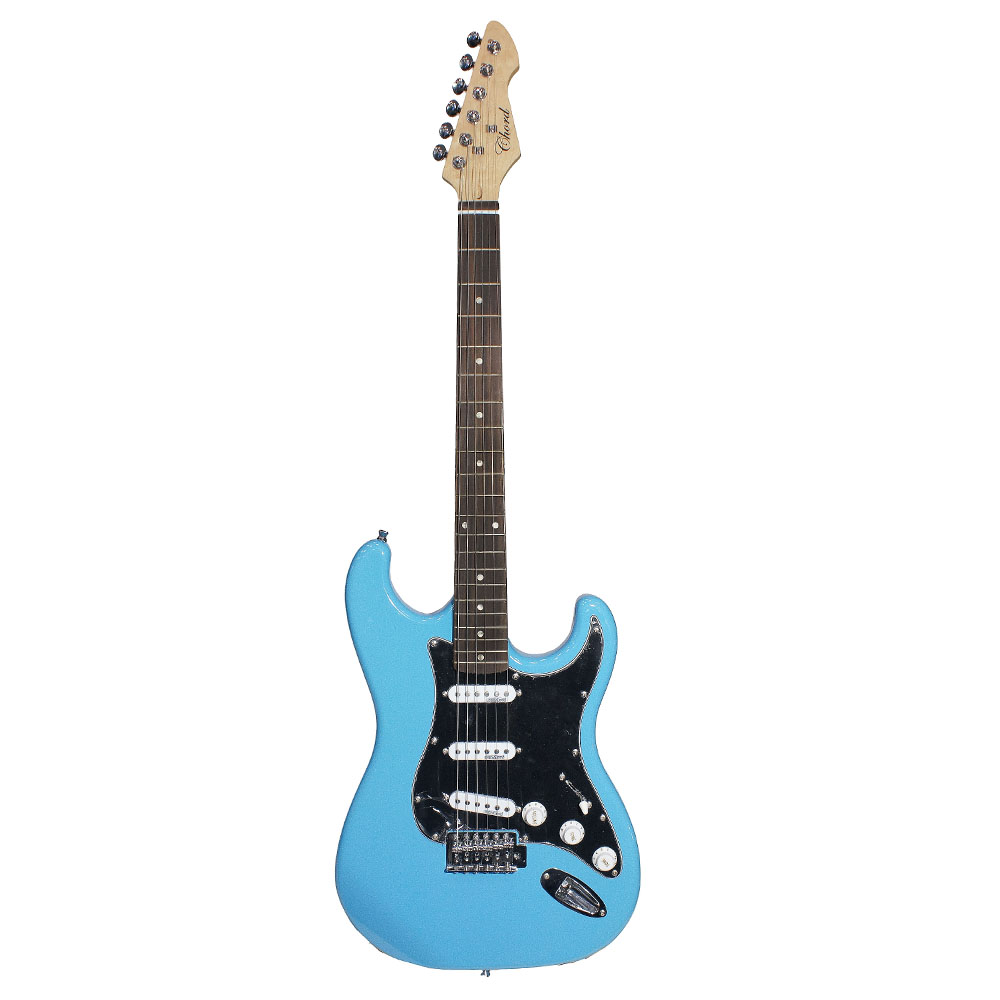 CHORD BL Электрогитара SSS, голубая Изображение CHORD BL Электрогитара SSS, голубая