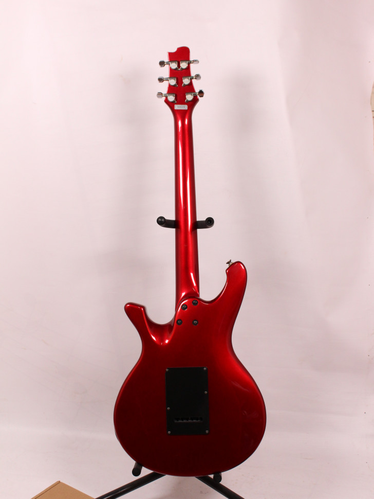 Изображение Metal Driver MD, HHH, красный металлик, s/n 906928, колки gotoh, серебристый пикгард