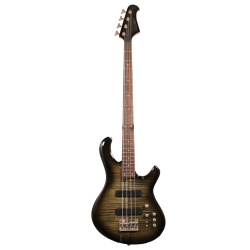 Изображение Clive Bass s/n: 025160200, бас-гитара, активный, волнистый клен, цвет болотный, коричневый кант