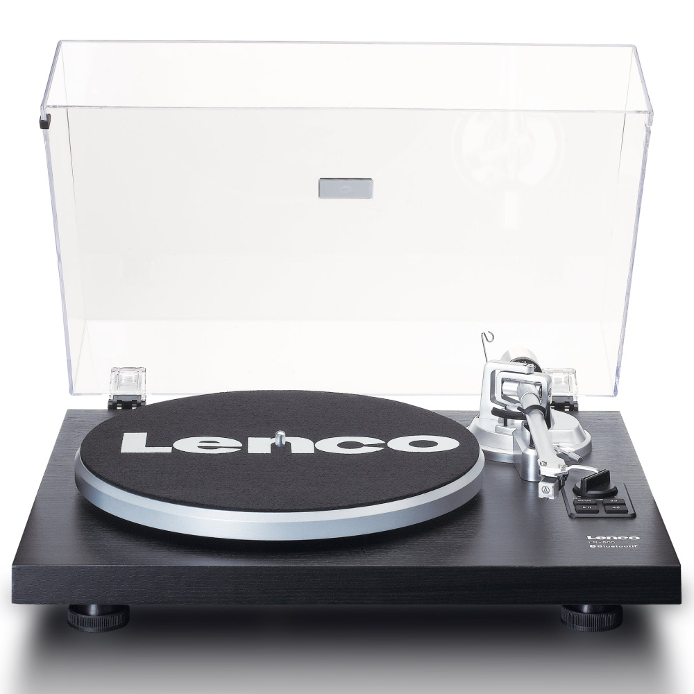 Изображение Lenco LS-500 BLACK Виниловый проигрыватель c Bluetooth и комплект динамиков