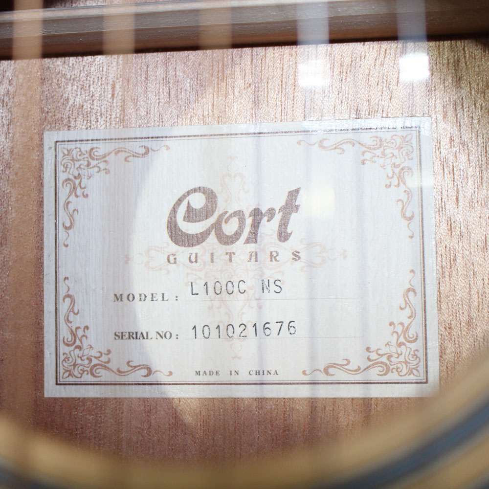 CORT L100C NS Акустическая гитара Изображение CORT L100C NS Акустическая гитара