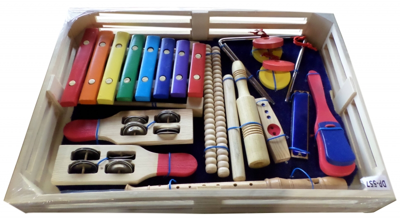 Изображение BRAHNER DP-557 Набор детской перкуссии из 10 предметов