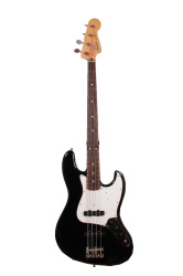 Изображение Fender Japan Jazz Bass JB-45M бас Б/У, s/n P067460, 1993 год, sunburst, белый пикгард