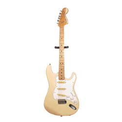 Изображение Fresher Straighter Stratocaster Japan Электрогитара б/у, SSS, Vintage White, Белый пикгард, Кремовые