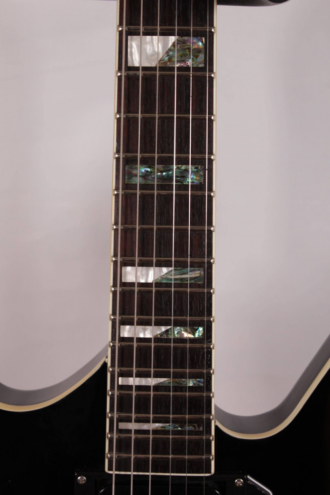 Изображение Washburn PS1600 Paul Stanley Signature, s/n S11122353, черный, черный пикгард, бридж звезда + чехол