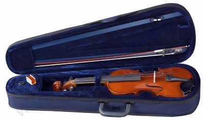Изображение BRAHNER BV-300 3/4 Скрипка (+кейс,смычок), верх-ель, низ-клен, гриф-клен