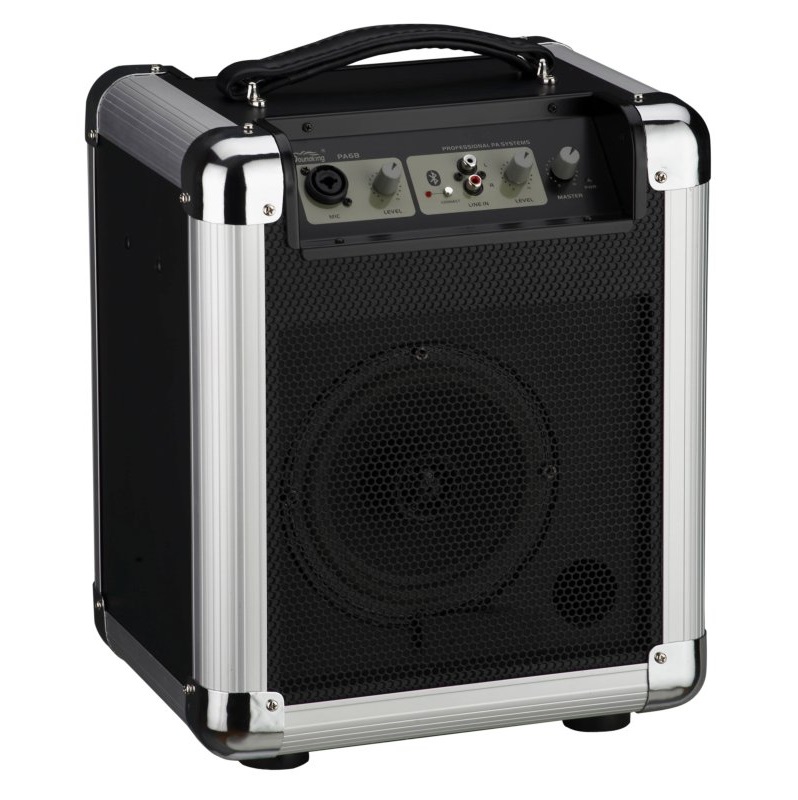Soundking PA6B Акустическая система с Bluetooth и микрофоном, портативная, аккумуляторная, 25Вт Изображение Soundking PA6B Акустическая система с Bluetooth и микрофоном, портативная, аккумуляторная, 25Вт