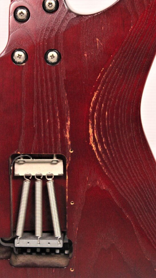 Изображение FERNANDES FR-95 PT Электрогитара Б/У, DiMarzio Evolution, Бордовый, FRose,  ReverseHead, Japan