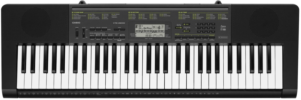 Изображение CASIO CTK-2200 Синтезатор, 61 клавиша + БЛОК ПИТАН