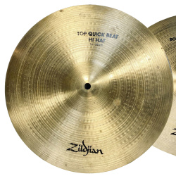 Изображение ZILDJIAN Quick Beat Hi-Hat 14" Тарелка б/у