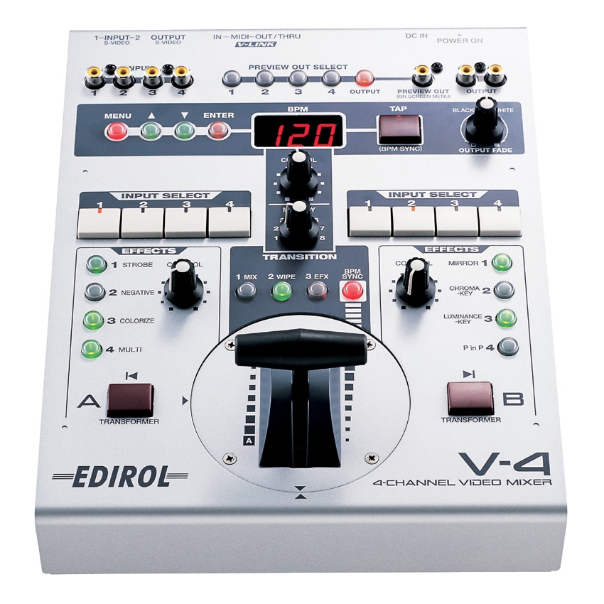 ROLAND EDIROL V-4 Видео микшер Изображение ROLAND EDIROL V-4 Видео микшер