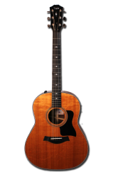 Изображение Taylor 317e Grand Pacific Электроакустическая гитара б/у, s/n 1102149109, натуральный, черный пикгар