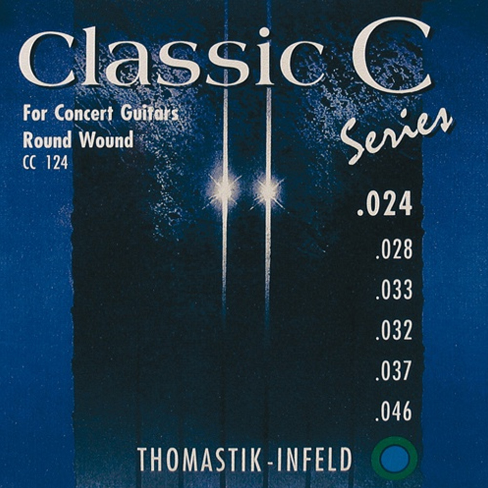 THOMASTIK CC124 Classic C Комплект струн для классической гитары, 24-46 Изображение THOMASTIK CC124 Classic C Комплект струн для классической гитары, 24-46