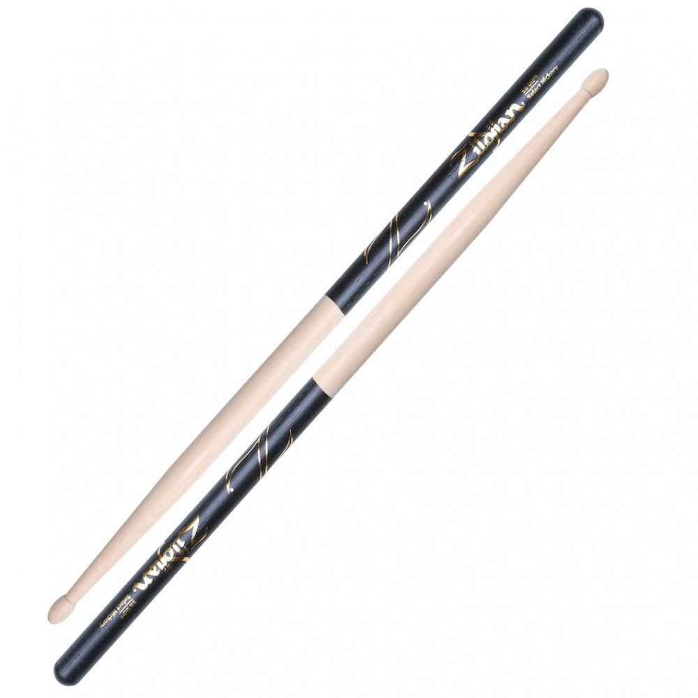 Изображение ZILDJIAN Z5BD 5B DIP барабанные палочки с деревянным наконечником, цвет - натуральный с черным, орех