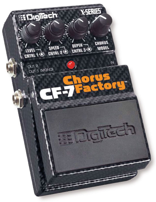 Изображение DIGITECH CF-7 Педаль гитарная Chorus Factory