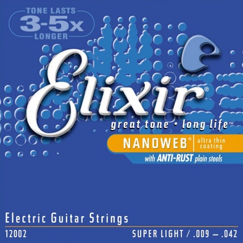 Изображение ELIXIR 12002 009-042 Струны для электрогитары 