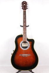 Изображение Aria AMB-BS Korea Электроакустическая гитара б/у, s/n 120218, Коричневый Sunburst
