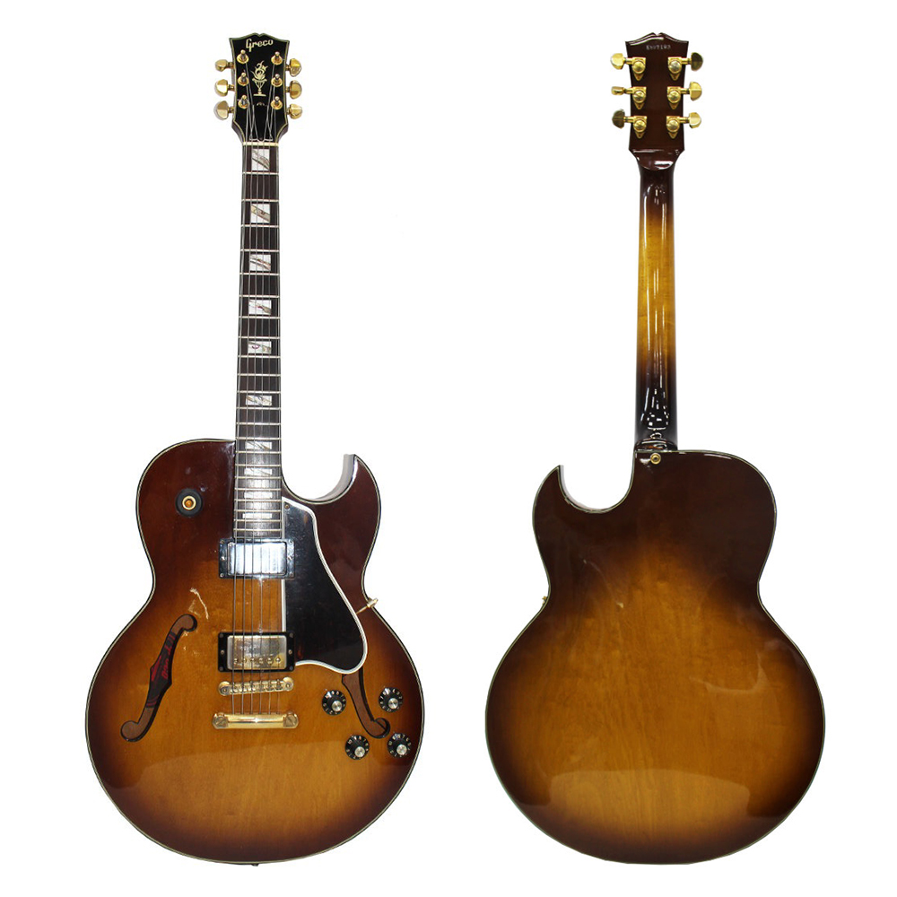 Изображение GRECO RS-900 Полуакустическая гитара Б\У, s\n: k897193, нековый датчик Gibson