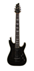 Изображение Schecter AD-C-7-CTM Korea Электрогитара б/у, s/n W11050197, черный See Thru, хромовая фурнитура, Sey