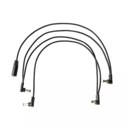 Изображение Rockboard FLAT DAISY CHAIN DC4 A Разветвитель 9В питания пассивный (кабель) 1 на 4, угловой
