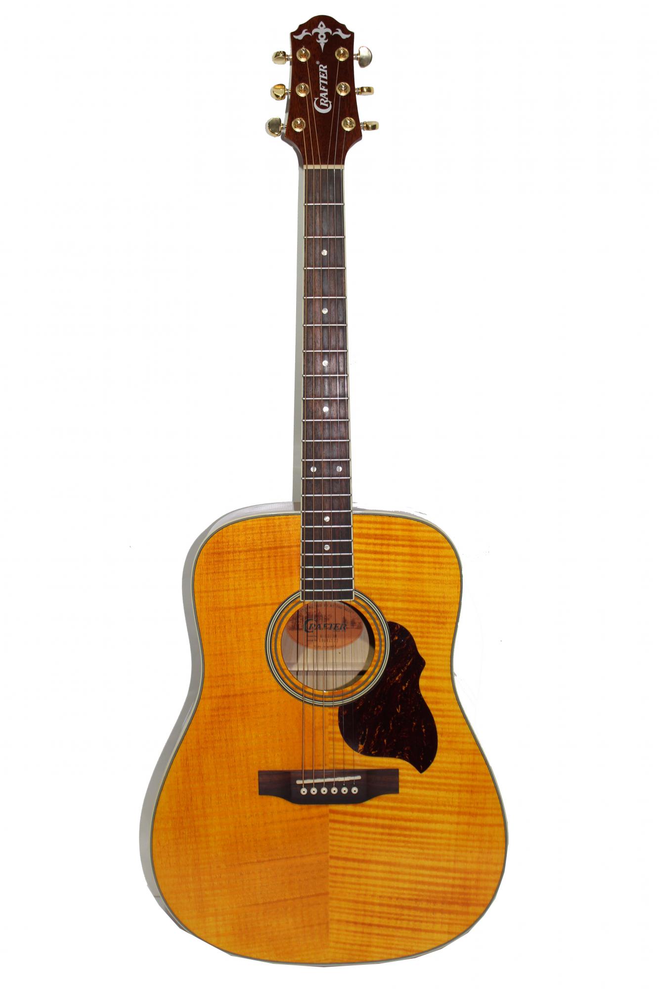 Изображение CRAFTER MD60/AM Акустическая гитара, красно-желтая