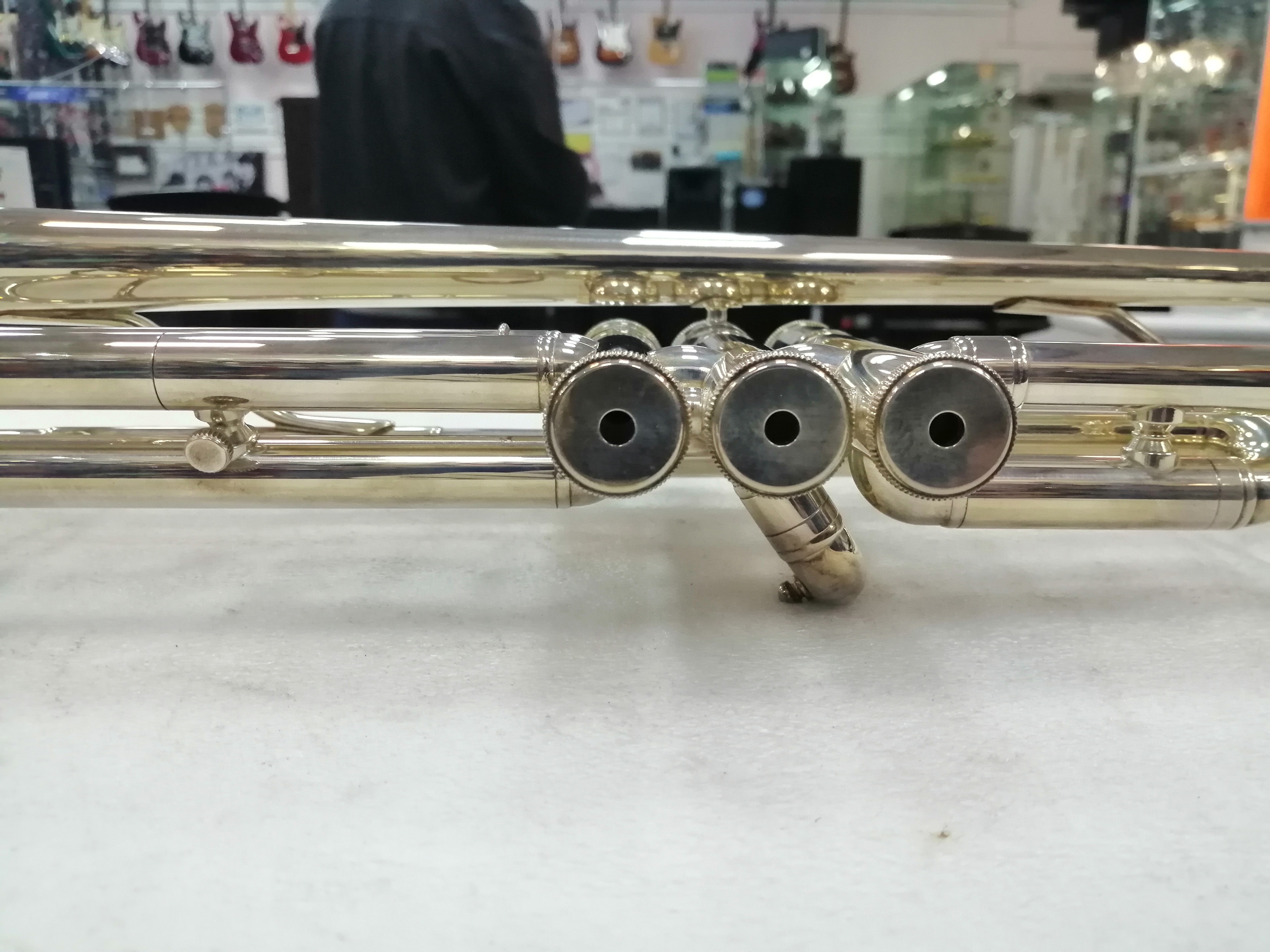 Изображение YAMAHA YTR-3335 Труба Б\У, Серебро s\n:C59440, +Кейс, салфетка, Jupiter7c, Yamaha 11B4